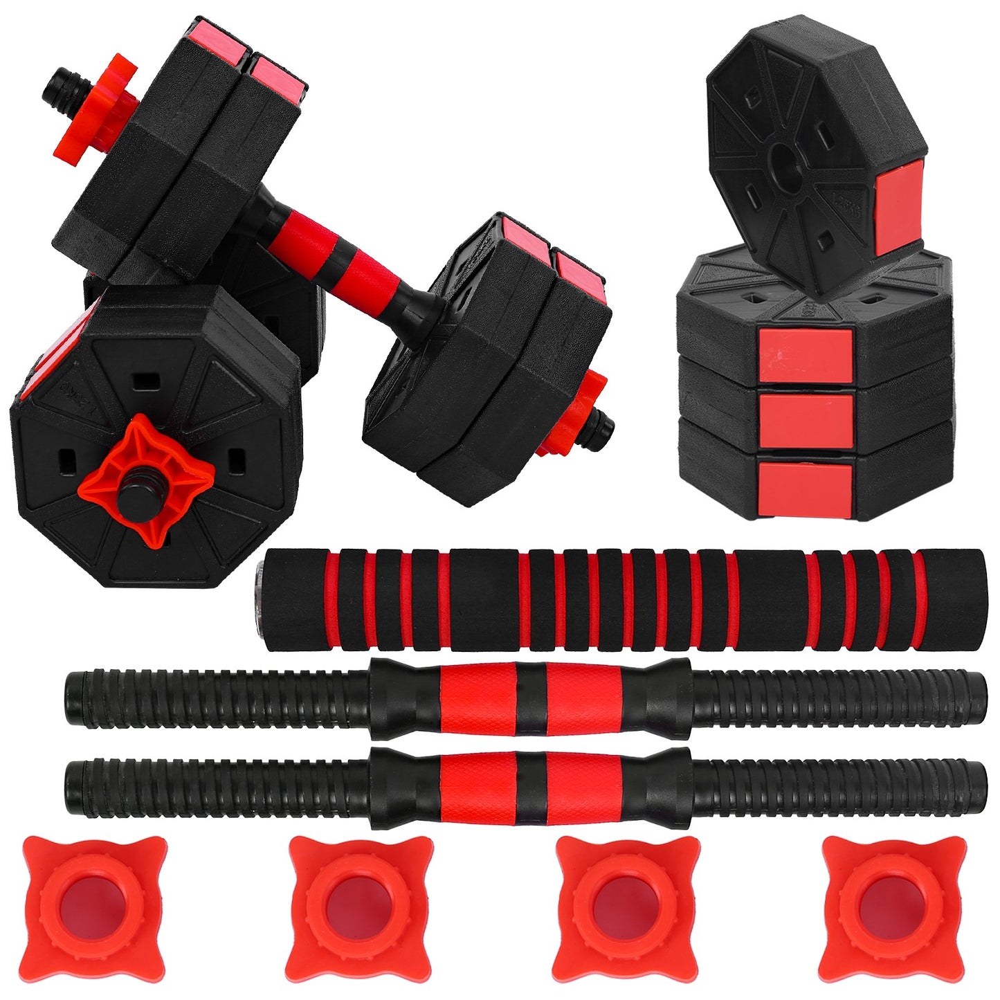 Adjustable Dumbbell Pair, Dumbbell Combination Environmental Dumbbell Barbell