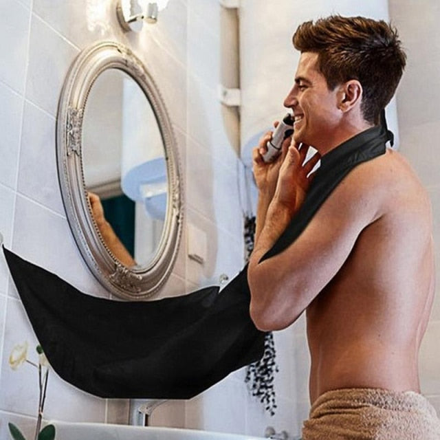 Shaving Cloth Men Haircut Storage Waterproof Floral Cloth