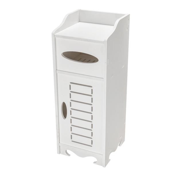 Waterproof Single Door Bathroom Storage Cabinet Floor