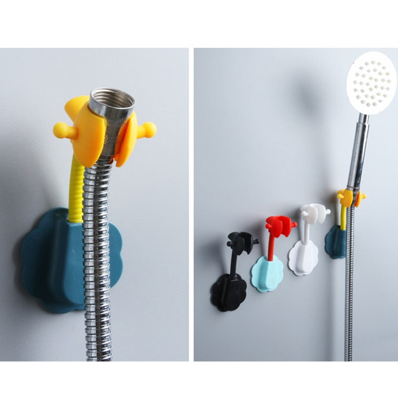 Suction Cup Shower Head Holder Bracket Nozzle