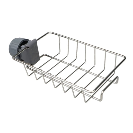 Stainless Steel Sink Drain Rack Sponge Storage