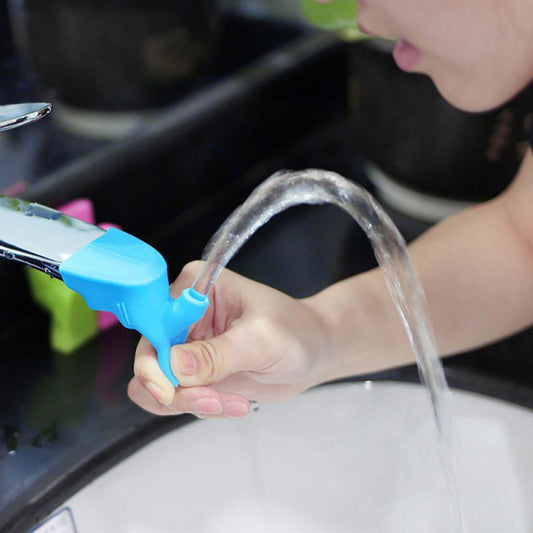 Elastic Adjustable Faucet Extenders Silicone Material